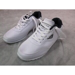 PONY Shoes Mens Size 10 White Navy Synthetic Athletic Sneakers 41046806W